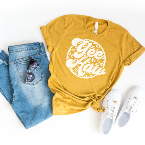 Yee Haw Tee White Ink Yee Haw Tee White Ink