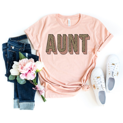 Leopard Aunt Tee