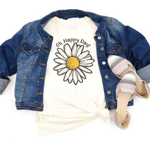 Oh Happy Day Daisy Tee