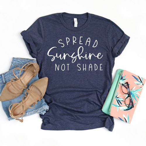 Spread Sunshine Tee White Ink Spread Sunshine Tee White Ink