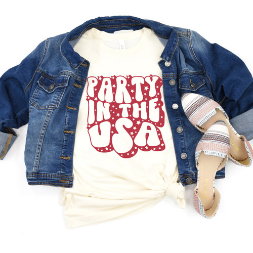 Party In The USA Star Tee