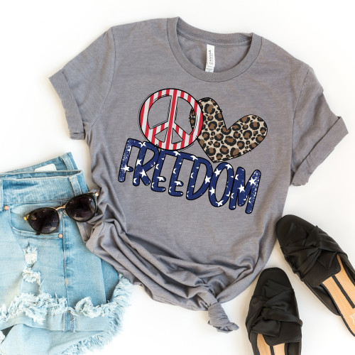 Peace Love Freedom Tee