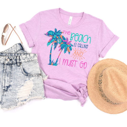 The Beach Is Calling Tee