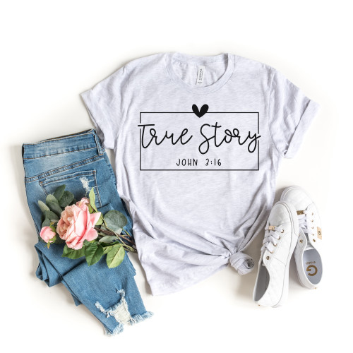 True Story Easter Tee Black Ink True Story Easter Tee Black Ink