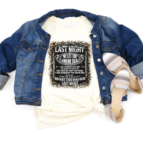 Last Night Tee