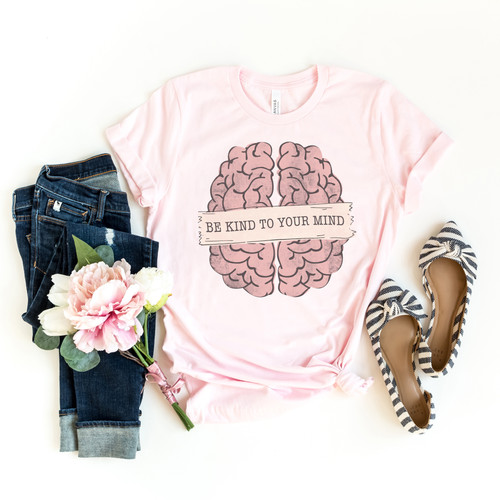 Be Kind To Your Mind Brain Tee