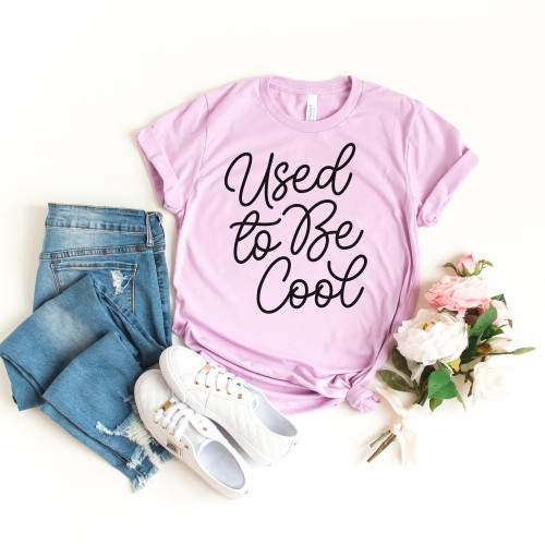 Used to Be Cool Tee Black Ink
