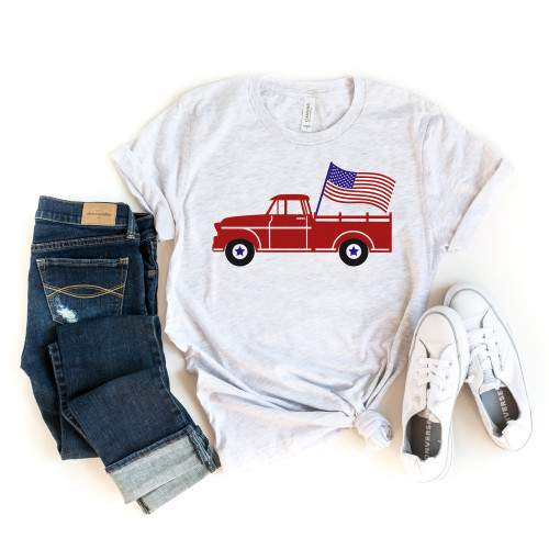 Patriotic Truck Tee