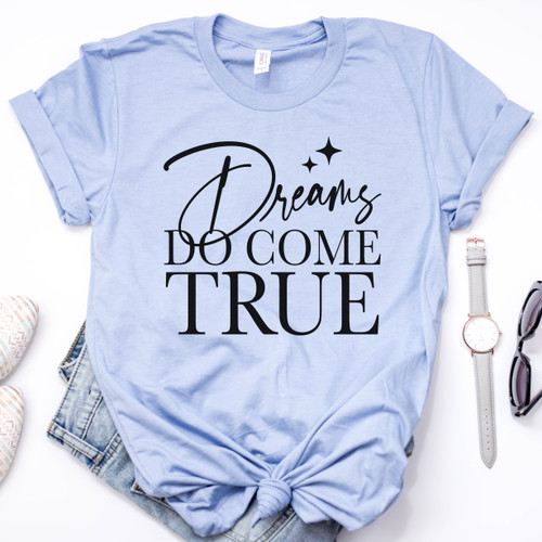 Dreams Do Come True Tee Black Ink