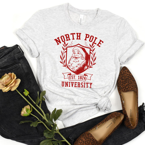 North Pole University Tee