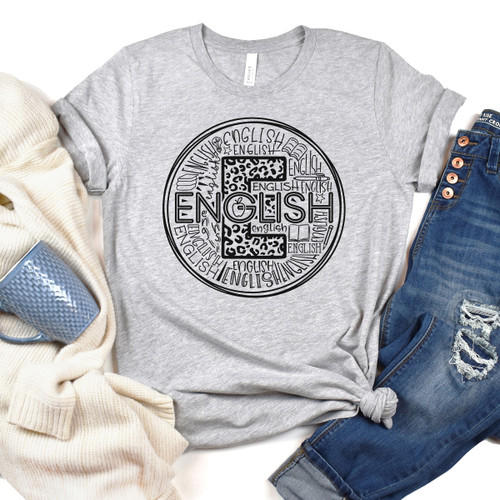 English Tee Black Ink