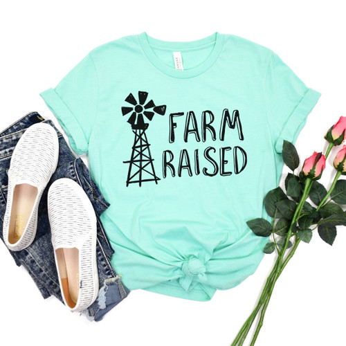Farm Raised Tee Black Ink