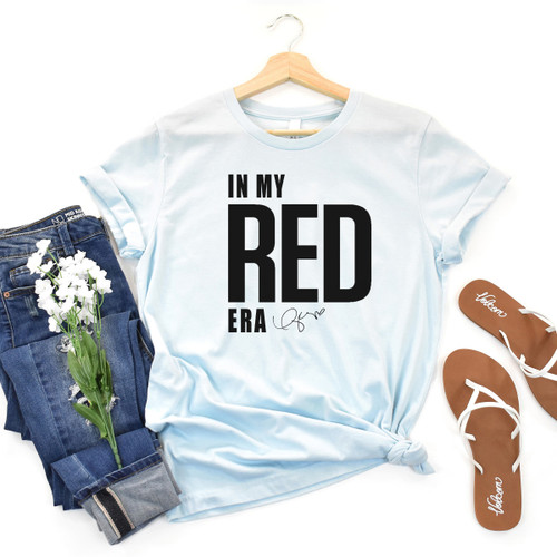 In My Red Era Tee Black Ink