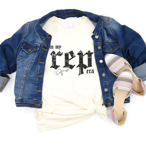 In My Rep Era Tee Black Ink