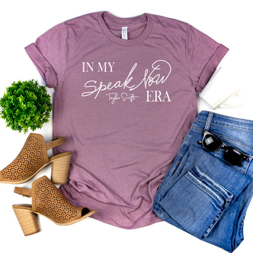 In My Speak Now Era Tee White Ink