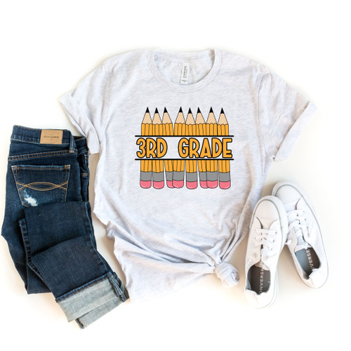 Third Grade Pencils Tee