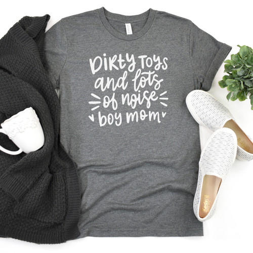 Dirty Toys and Lots of Noise Tee White Ink Dirty Toys and Lots of Noise Tee White Ink