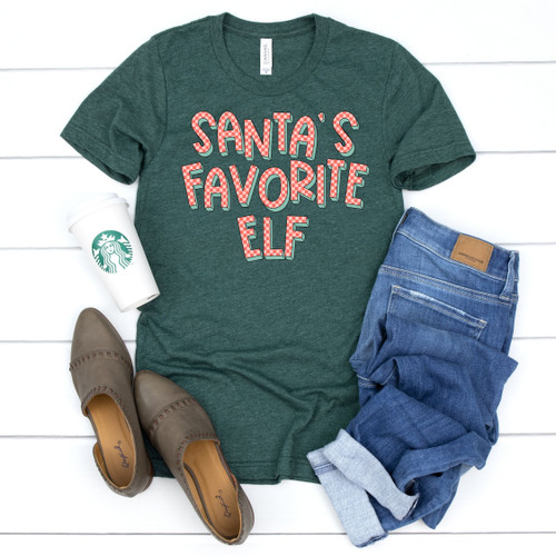 Santa's Favorite Elf Tee