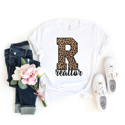 Leopard Realtor Tee