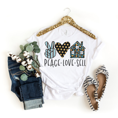 Peace Love Sell Tee