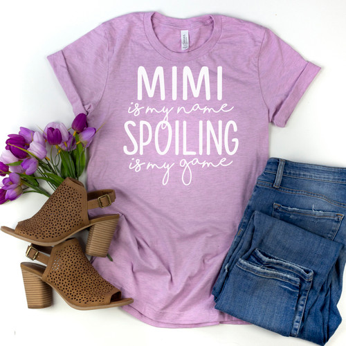 Mimi Is My Name Tee White Ink