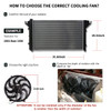 12" Slim Radiator Fan