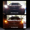 White Amber Switchback LED Turn Signal Tail Light Bulb Dual Color 2x 7443 3157 1157
