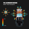 White Amber Switchback LED Turn Signal Tail Light Bulb Dual Color 2x 7443 3157 1157