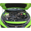 Engine Bay Side Panel Covers Fits 2016-2021 Honda Civic | Unpainted ABS Long Version X Gen 10 Generation Left and Right Pair
