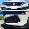 19-20 Civic Front Bumper Lip 3 pc IK Style (Carbon Color)
