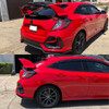 2017-2021 Honda Civic Hatchback Type-R Unpainted Trunk Spoiler ABS Brand Unpainted