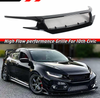 16-18 Honda Civic JS Style Front Bumper Grille Grill - ABS 17-21 Hatchback 