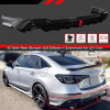 2022-26 Honda Civic Yofer Rear Bumper Diffuser Lip V2 All Colors