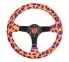 NRG ORANGE SAVAGE INSPIRED STEERING WHEEL