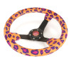 NRG ORANGE SAVAGE INSPIRED STEERING WHEEL