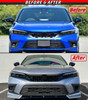 2022 + Honda Civic Hatchback & Si Gloss Black Type R Grill 