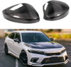 Civic 2022+ OE Style REAL Carbon Fiber Side Mirror Upper Replacements W/O Light 