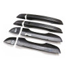 Real Carbon Fiber Door Handle Cover Trim fit For Honda Civic 2016-2021