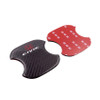 UNIVERSAL 2PCS HONDA CIVIC REAL CARBON FIBER ANTI-SCRATCH DOOR HANDLE PROTECTOR