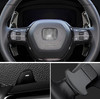 2022-2023 Honda Civic Real Carbon Fiber Steering Wheel Paddle Shifter Extension Black 