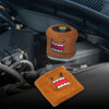 1PCS Racing Brown Domo Car Reservoir Tank Oil Cover Sock Racing Tank Sock