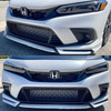 2022-2024 Honda Civic Matte Black Lower Type R Grill