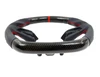 2016-2021 Civic Carbon Fiber Steering Wheel With Red Stripe