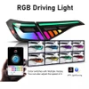 2022-2026 Honda Civic Sedan V2  RGB Tail Lights Smoked Lens 