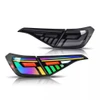 2022-2026 Honda Civic Sedan V2  RGB Tail Lights Smoked Lens 