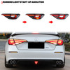 2022-2026 Honda Civic Sedan V1 LED Tail Lights Clear Lens