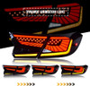 V2 2018-2022 Honda Accord Sedan 4-Door RGB LED Tail Lights 