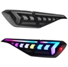 2022-2026 Honda Civic Sedan V3 RGB Tail Lights Smoked Lens