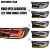 V2 2018-2022 Honda Accord Sedan 4-Door Clear Lens LED Tail Lights