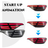 2022-2026 Honda Civic Sedan V4 LED Tail Lights White Smoked Lens